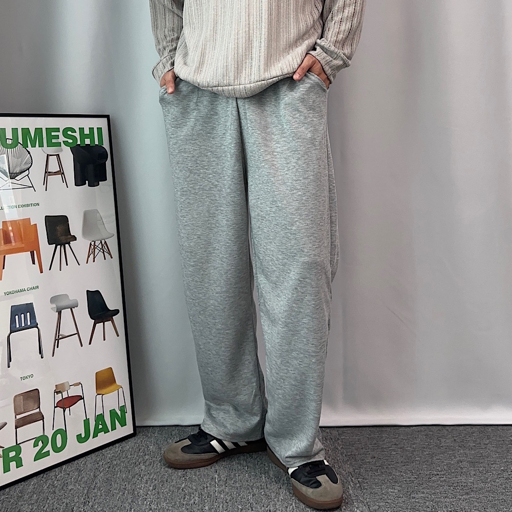 1+1 남자와이드트레이닝팬츠 남자통바지 - 상세 이미지 5