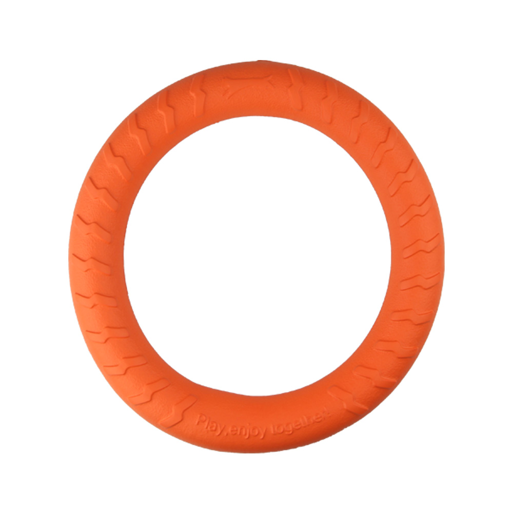 와일드독 EVA 소프트 터그링 오렌지 L 중형견 대형견 강아지장난감 터그 제품 이미지