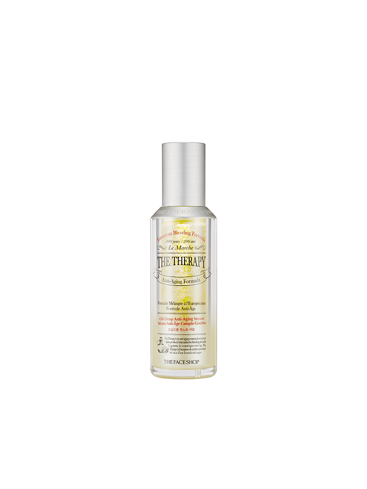 더페이스샵 더테라피 오일드롭 항노화 세럼 45mL - 메인 이미지