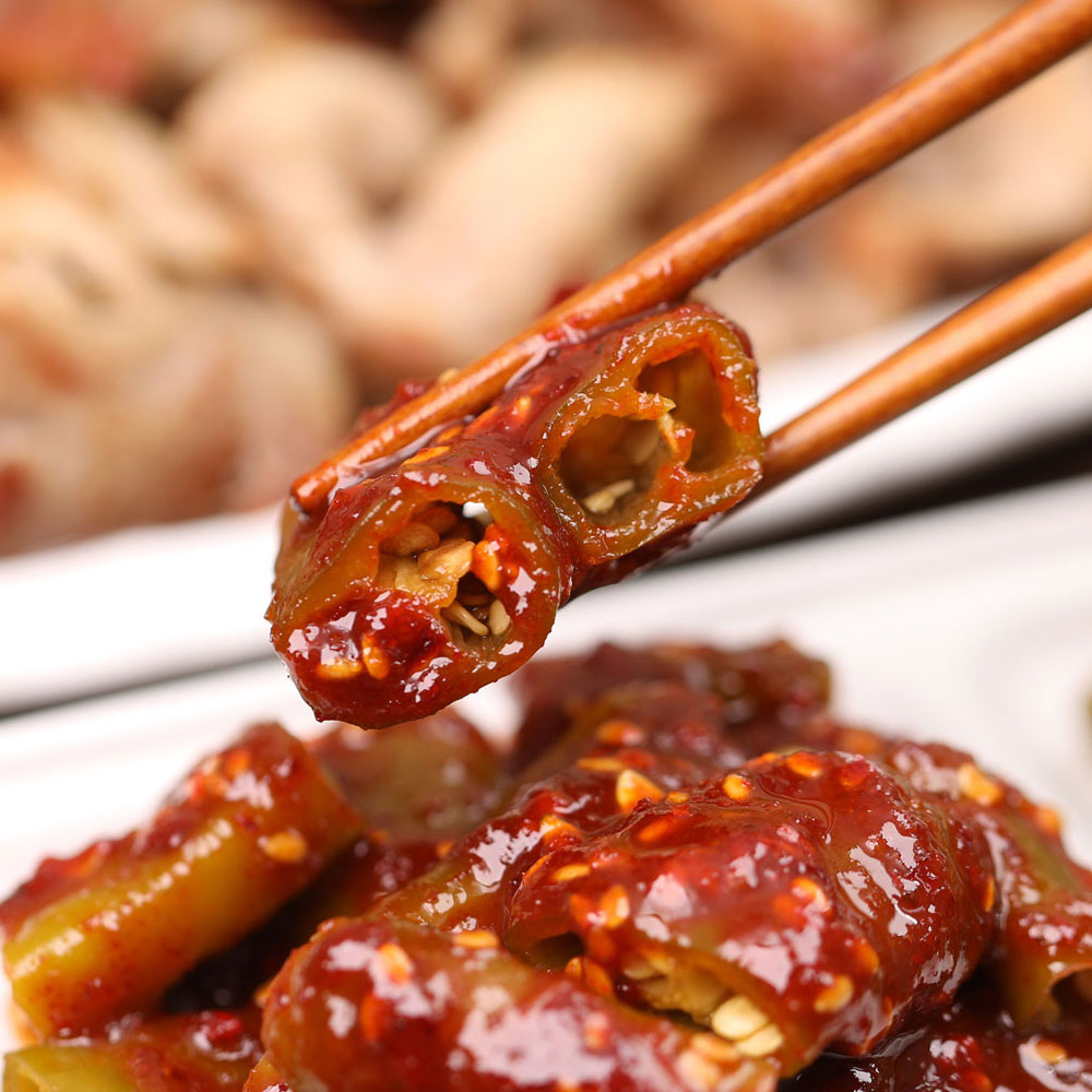 셰프애찬 매콤달콤 마성의 양념 청양고추무침 500g 장아찌무침 이미지 8