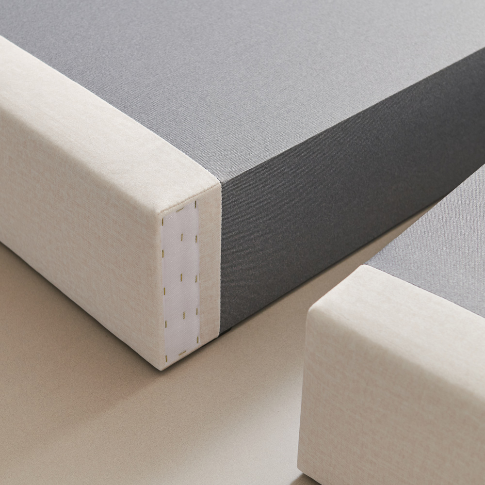 슈비아 패브릭 호텔 침대프레임 부부 트윈 침대 싱글 높이20cm