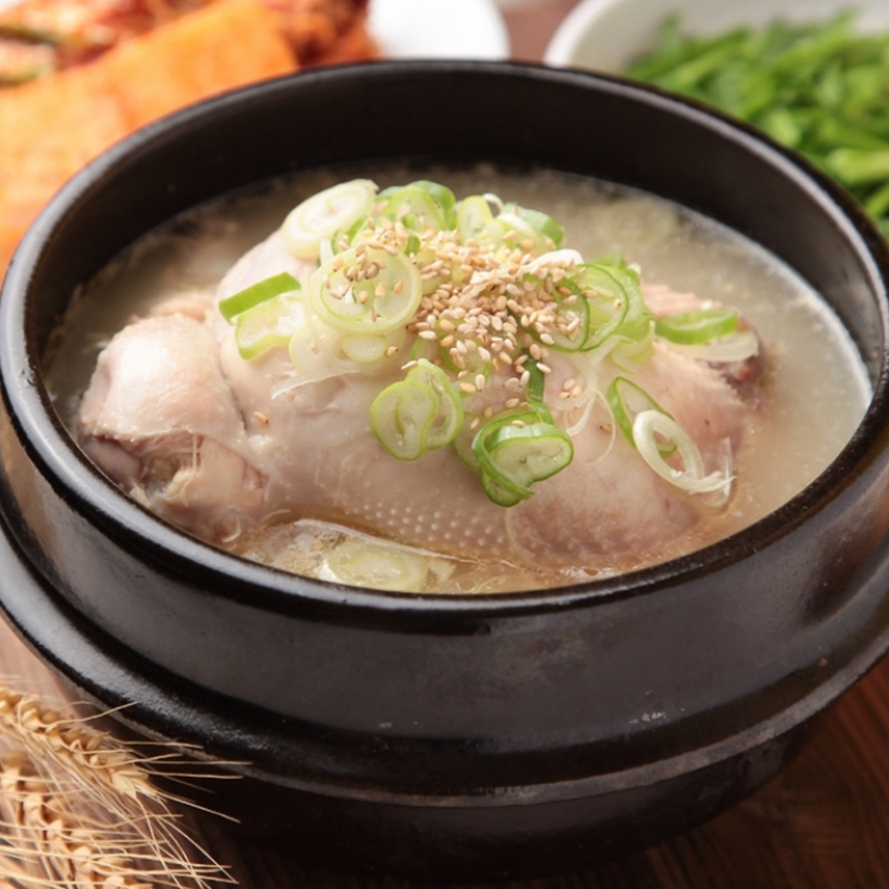 한방백숙밀키트 삼계탕재료 찹쌀인삼닭 1.3kg 2팩 - 상세 이미지 2
