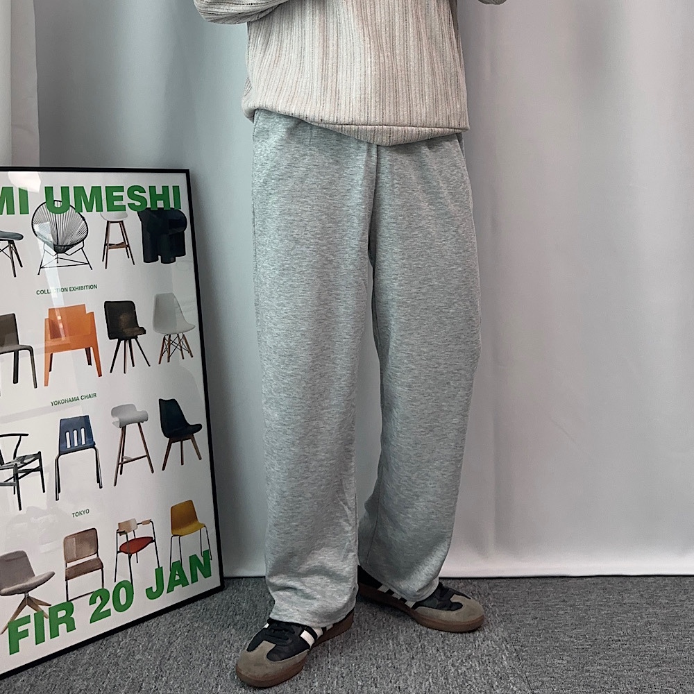 1+1 남자와이드트레이닝팬츠 남자통바지 - 상세 이미지 4