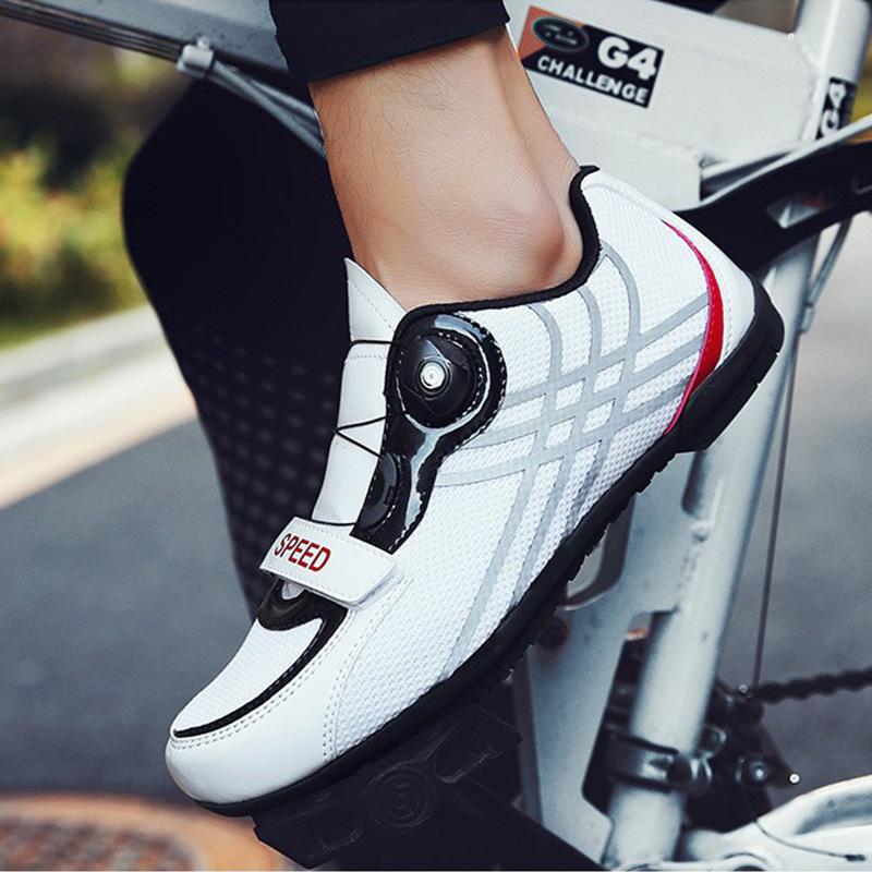 평페달슈즈 자전거 클릿 로드 싸이클 슈즈 MTB 신발 - 상품 이미지