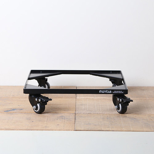 롬버스 캠핑 밀크박스 캐스터 바퀴 렉 수납 운반 상자 랙 [호환 하이브로우]