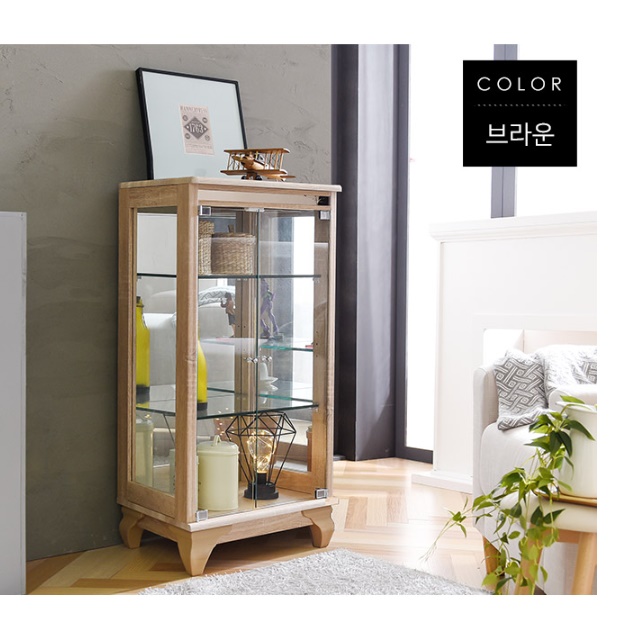 인테리어 장식장 유리 장식장 유리장 술 양주 진열장 낮은 장식장