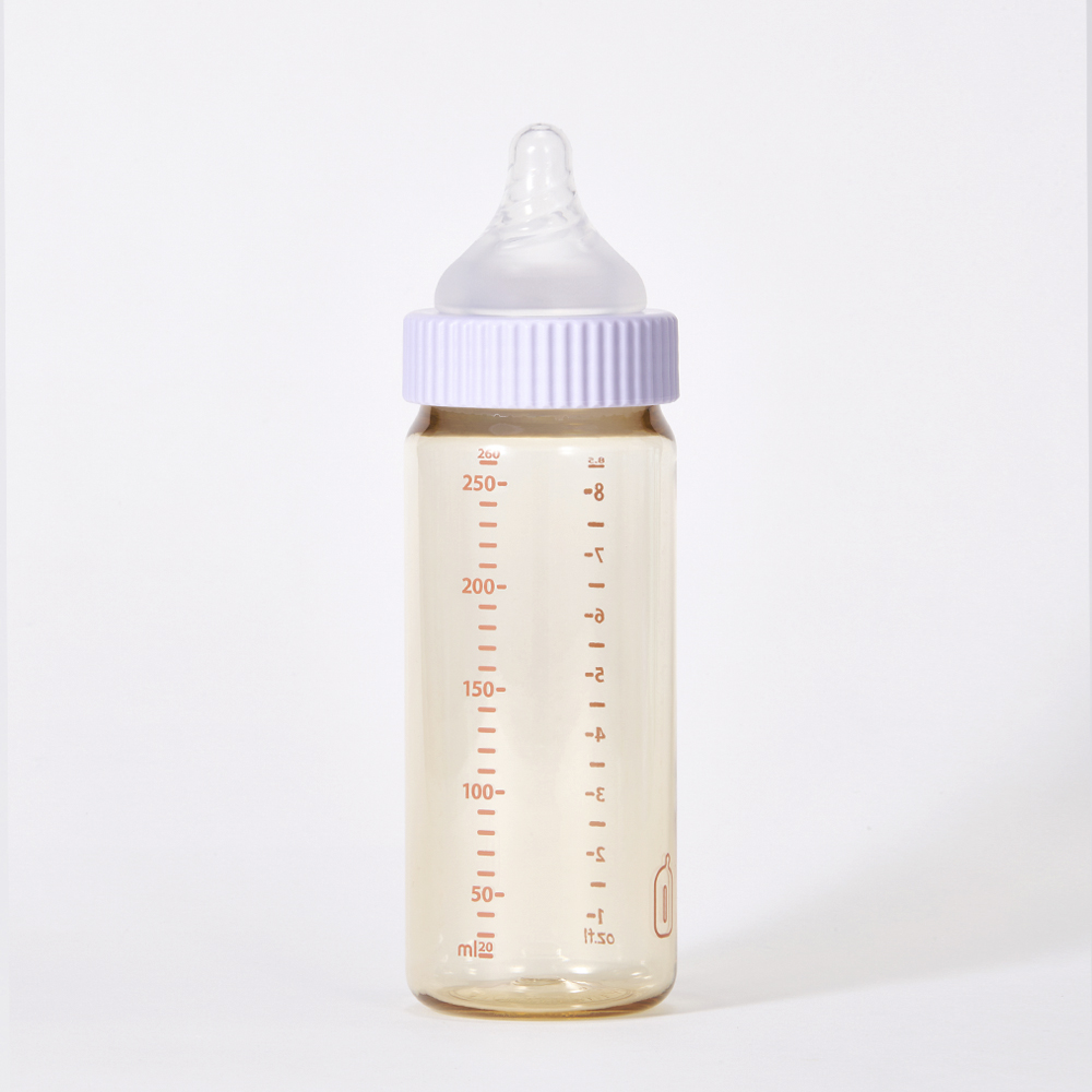 이지케어PPSU 젖병 260ml (노꼭지) 라벤더 3P - 상세 이미지 4
