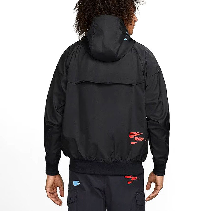 [라스트사이즈 세일] 나이키 NSW 에센셜 플러스 윈드러너 자켓 DM6868-010 남자 후드 바람막이 2XL Only - 상세 이미지 3