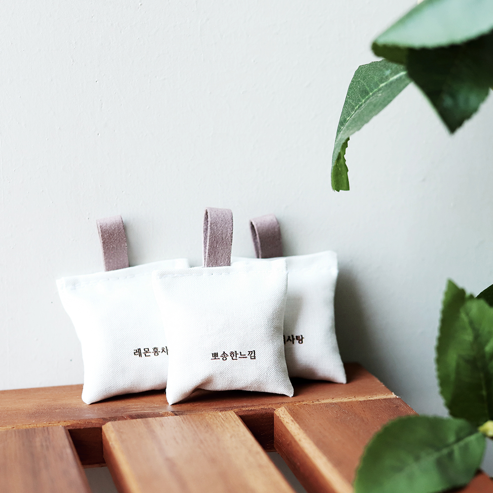 몽실공장 사쉐 포푸리 고체 집 방향제 샤쉐 스톤 실내 현관 디퓨저 향낭 휴양림