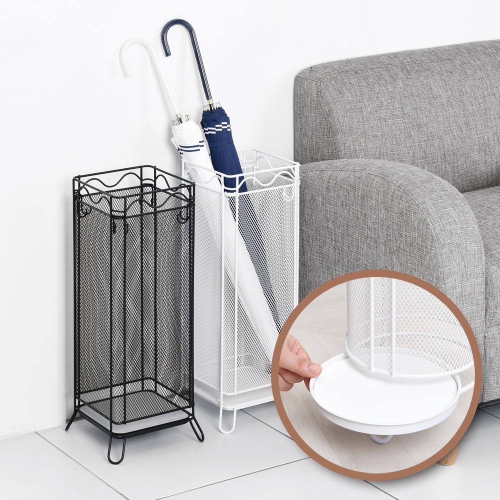 노바리빙 규조토 우산꽂이 개업선물 모던 인테리어 우산 정리대 거치대 업소용 카페 블랙 원형