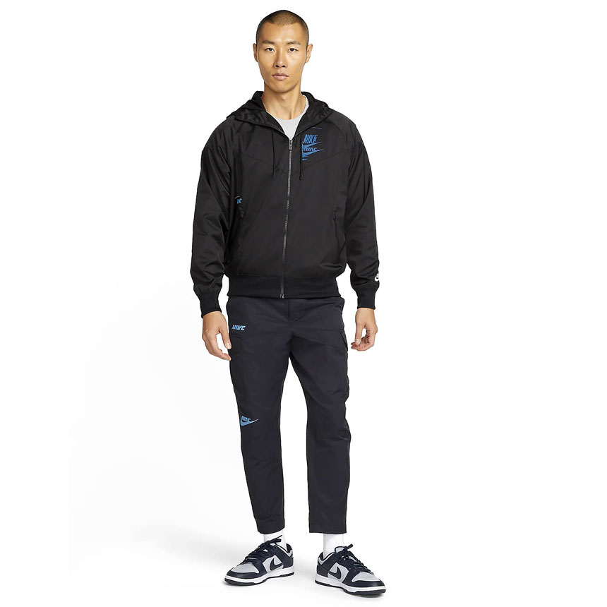 [라스트사이즈 세일] 나이키 NSW 에센셜 플러스 윈드러너 자켓 DM6868-010 남자 후드 바람막이 2XL Only - 상세 이미지 4