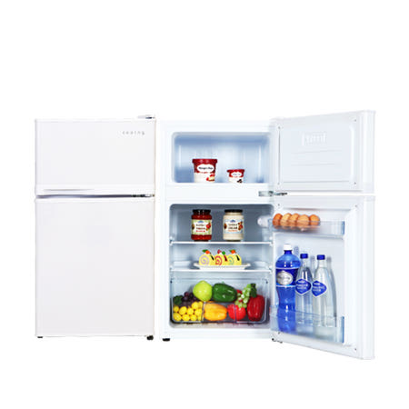 [중고]리퍼가전제품 쿠잉 미니냉장고 REF-087CNW 소형 원룸 사무실 신혼 슬림