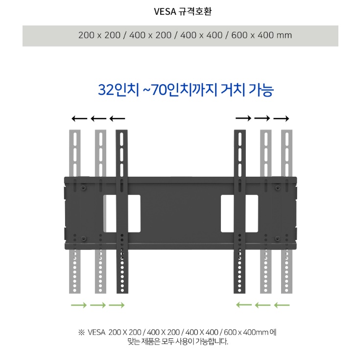 이동식모니터스탠드 이동형tv거치대 벽걸이 대형티비스탠드 - 상세 이미지 5