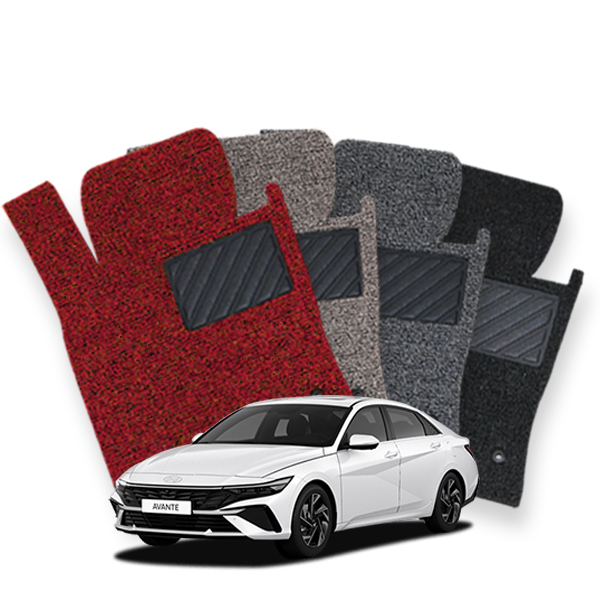 카프트 2023 더뉴아반떼 페이스리프트 코일매트 차량용 카매트 확장형(일반) 1+2열 용품