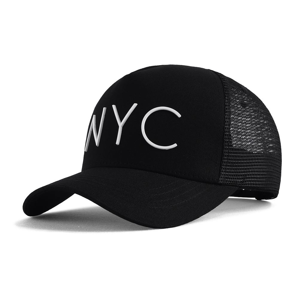 NYC 메쉬캡 여성 워터파크 모자 남자 볼캡 커플 망사모자 물놀이 훔뻑쇼 볼캡 - 상세 이미지 4
