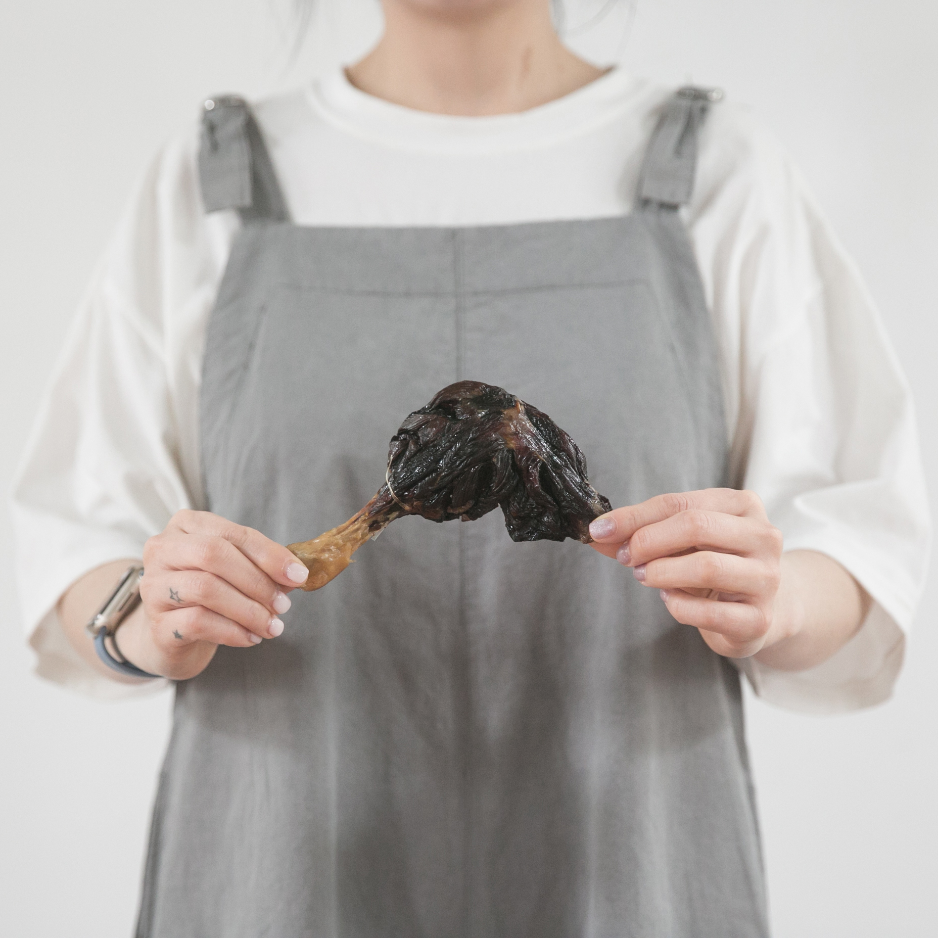 강아지 수제 간식 소형견 뼈간식 대형견 보양식 오리장각 2P