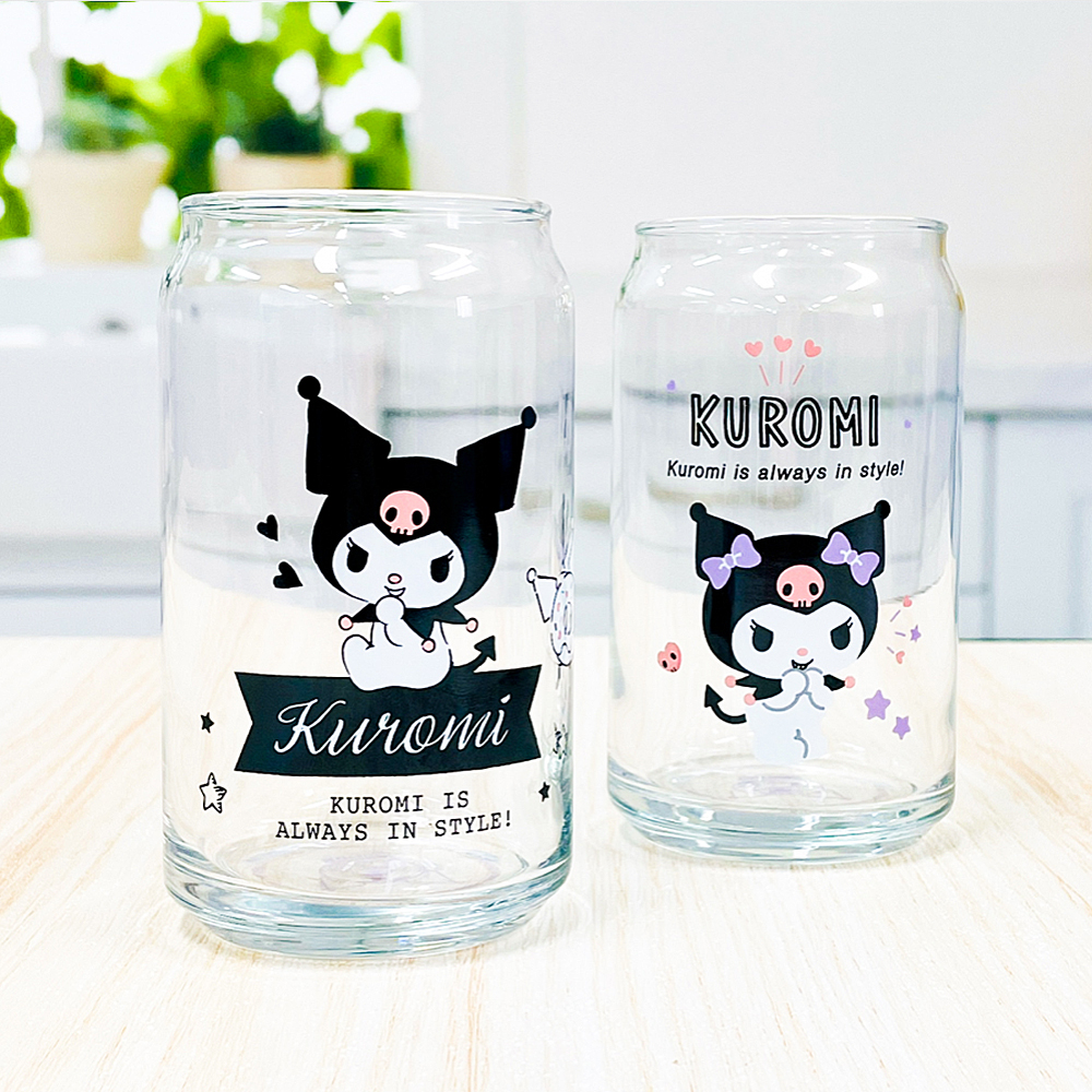 레토 산리오 시나모롤 캔글라스 유리컵 2P 세트 집들이선물 맥주잔 하이볼잔 위스키잔