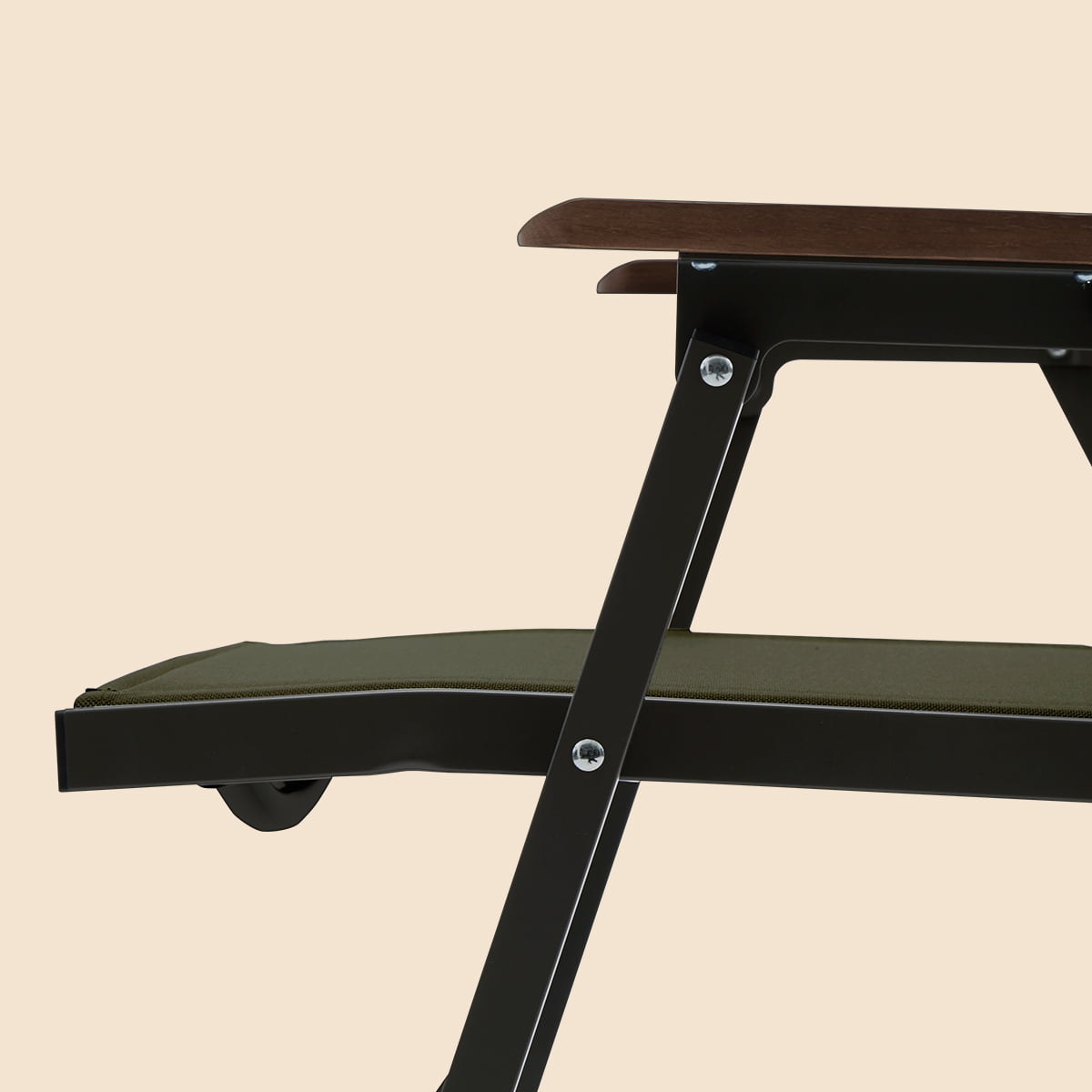 카고컨테이너 캠핑 의자 코지 폴딩 체어 L, 베이지, 1개