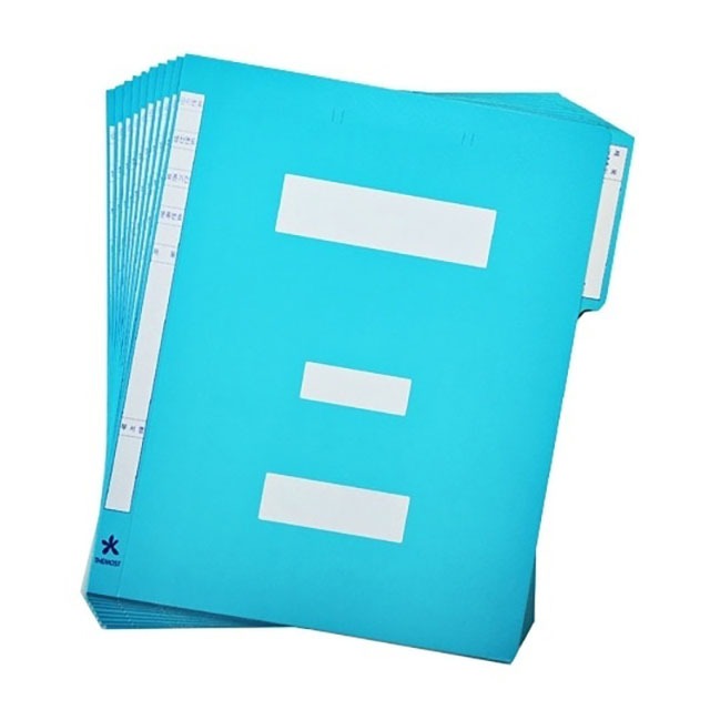 정부 화일 하늘 10매 종이 화일