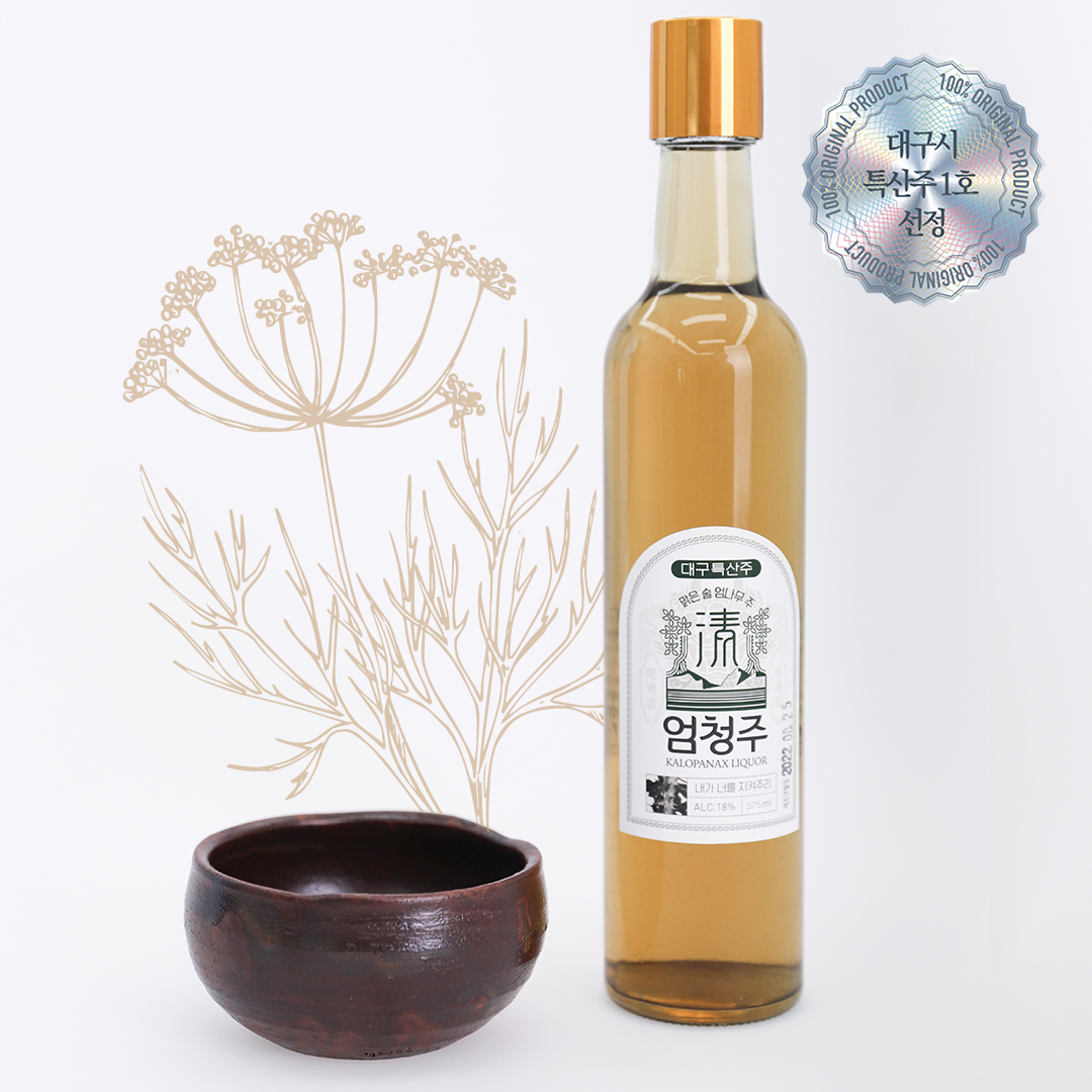 전통 엄나무 약주 18도 엄청주 375ml - 상품 이미지