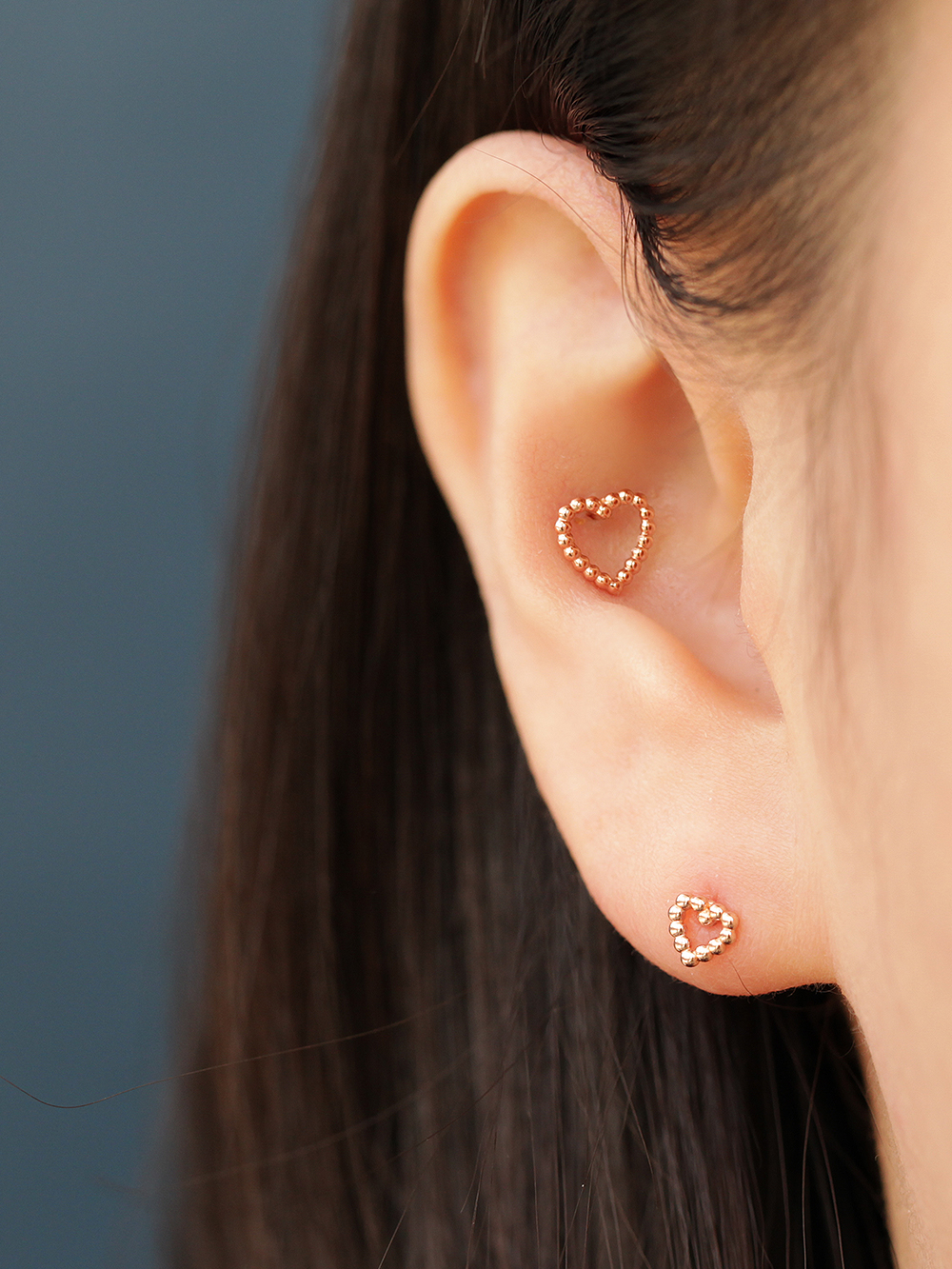 [바두께 1.2mm] 14K 레이어드 피어싱 105종 모음전 이미지 7