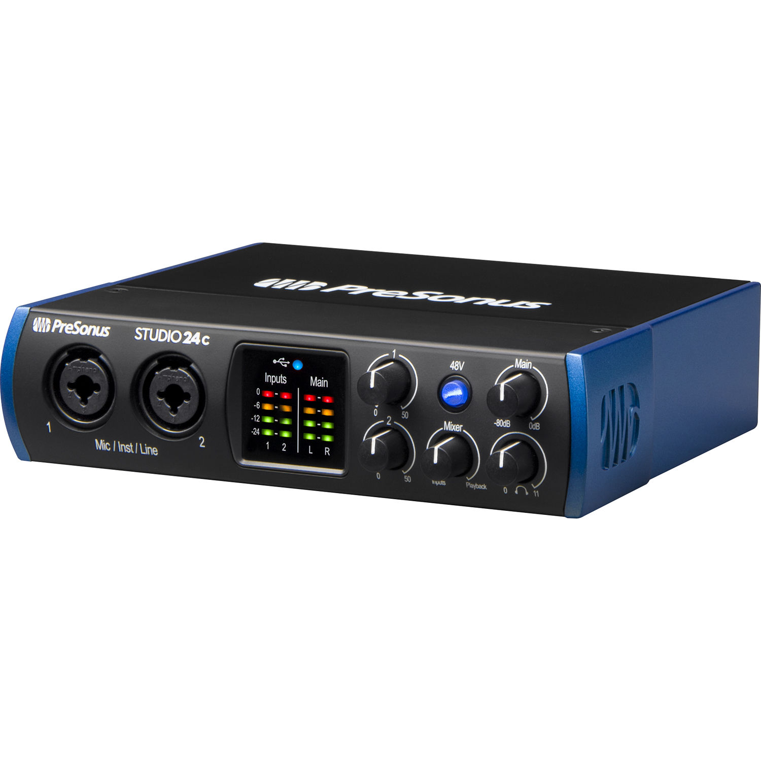 PRESONUS Studio 24c 프리소너스 USB 오디오 인터페이스 스원6 제공 - 상세 이미지 4