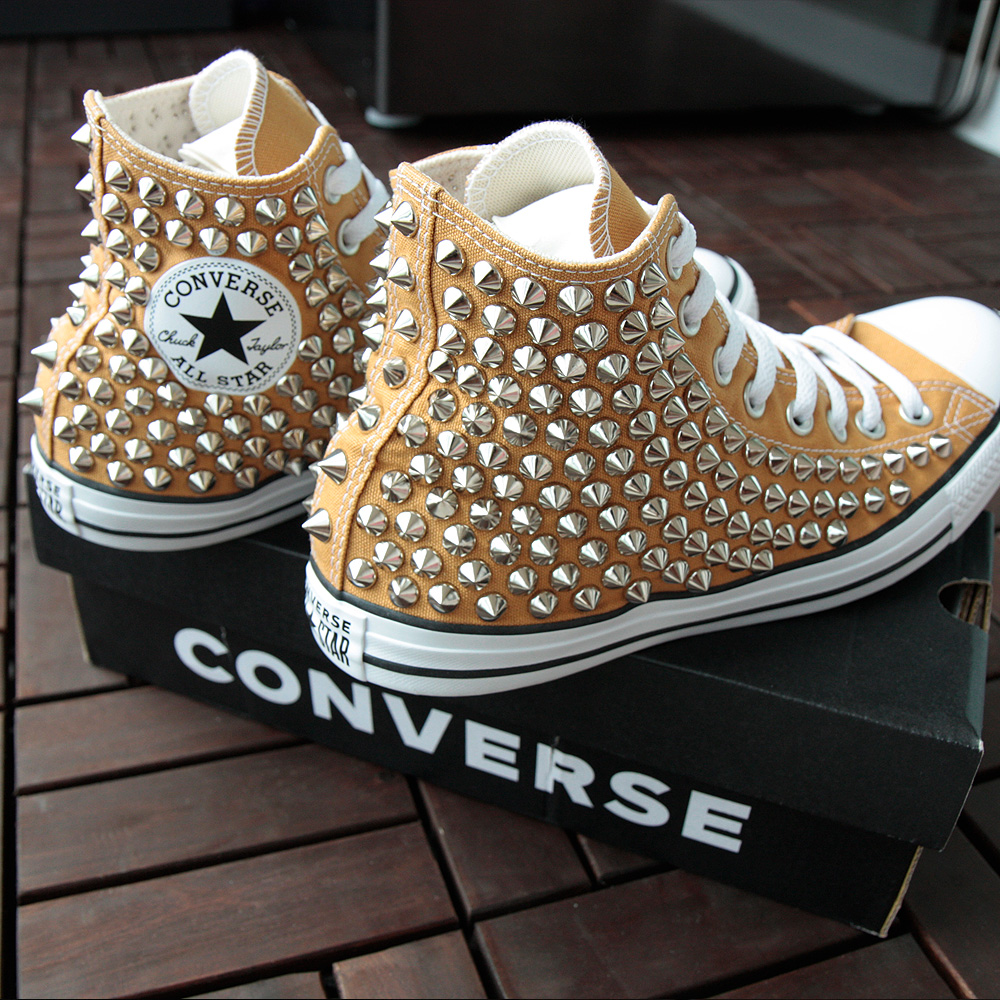 컨버스 척테일러 올스타 번트허니 리폼 찡 CONVERSE With Studs - 상세 이미지 3