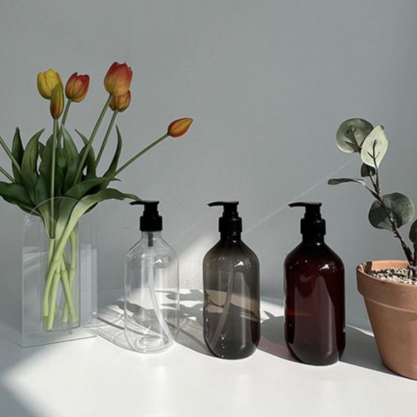 샴푸디스펜서 통 호텔 공병 욕실 펌핑용기 리필 500ml - 상세 이미지 3