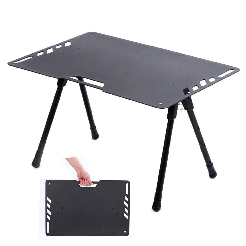 캠핑 다기능 걸이 선반 테이블 알루미늄 합금 경량 접이식 식탁