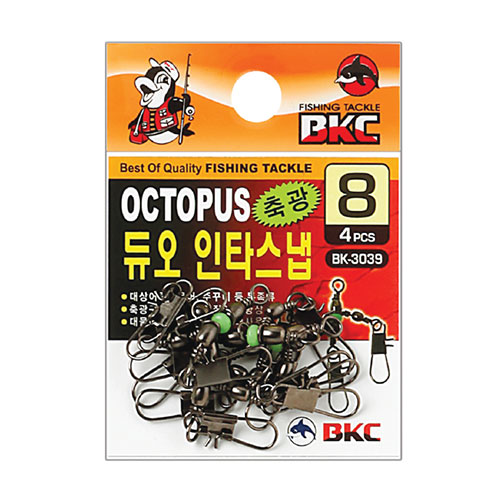 BKC 문어스냅도래 타코도래 타코스냅 BK-3039 BK-3040 - 상품 이미지