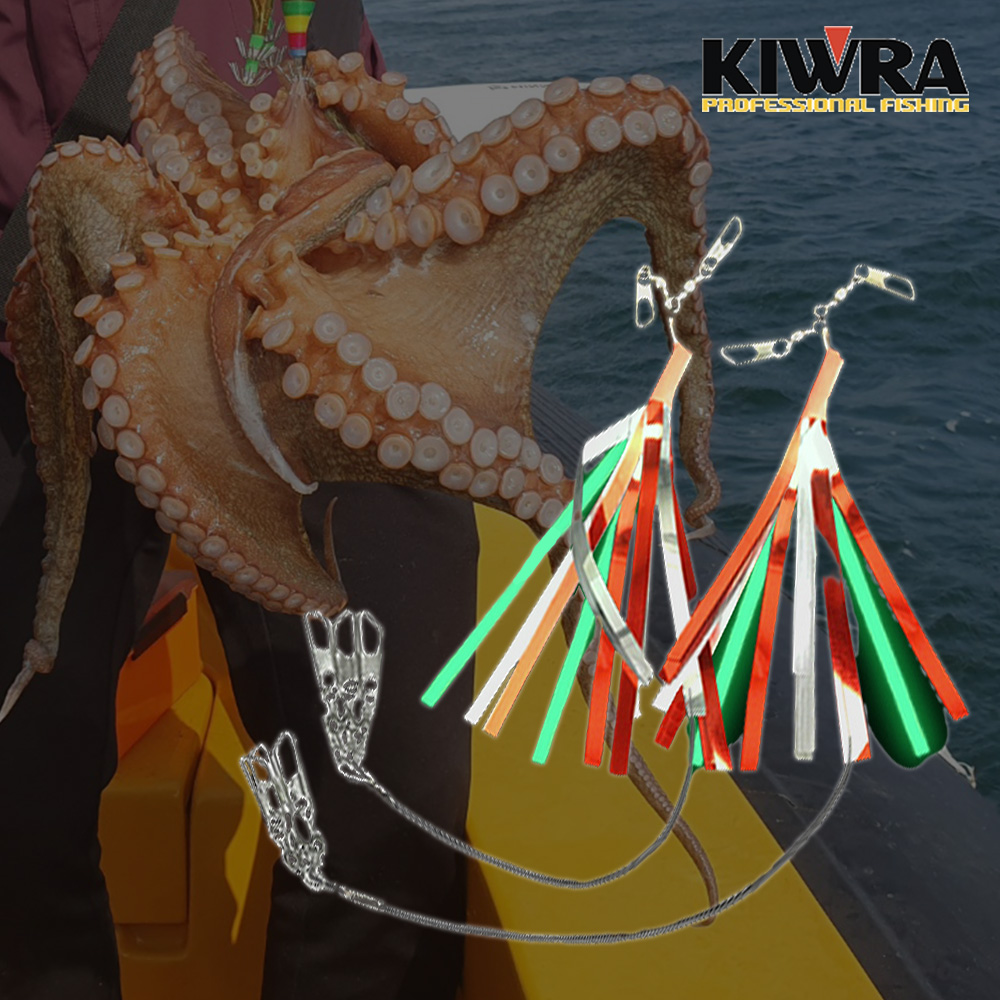 키우라 문어채비 돌문어 피문어 낚시 채비 바늘 2개입