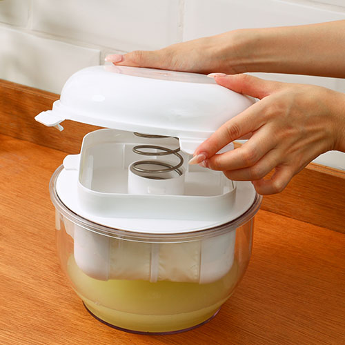 베어그릭스 대용량 유청분리기 꾸덕메이커 2.4L 그릭요거트만들기 메이커