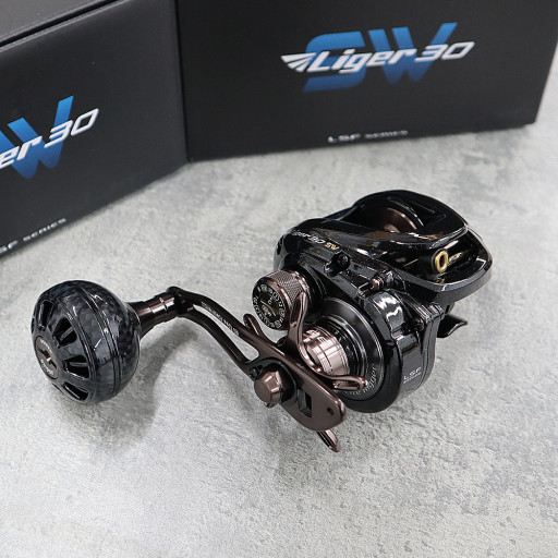 도요 라이거30 SW 경량 베이트릴 쭈꾸미 갑오징어 광어 참돔 릴 5.6 파워핸들4