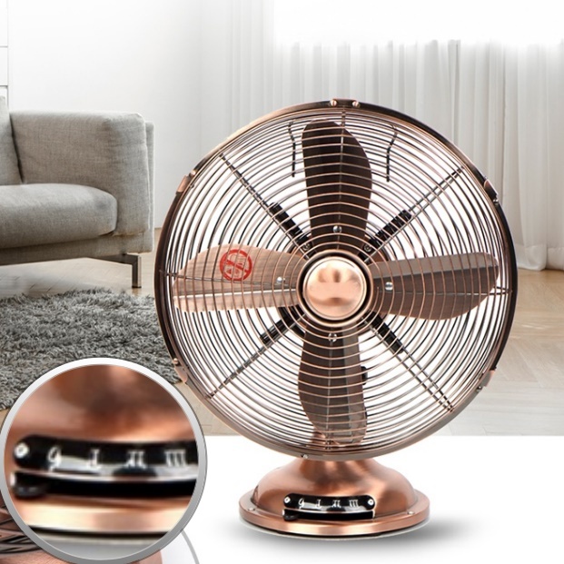 황동 선풍기 카페 엔틱 선풍기 빈티지 사무용 사무실 레트로 선풍기