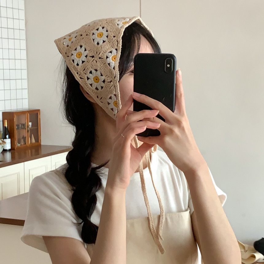 [❤당일출고❤14종] 코티지코어 여름 헤어 두건 반다나 삼각 스카프 모음 *2개이상 구매시 할인 상세 이미지 280
