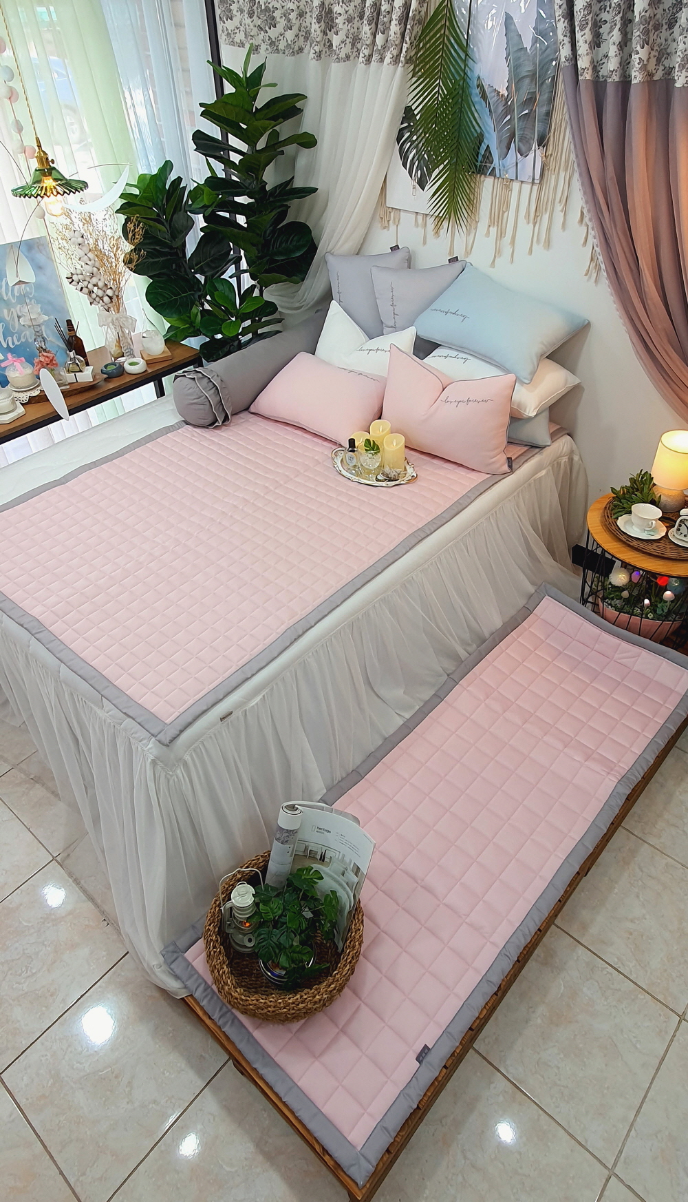 여름 냉감쇼파패드 4인용 3인용 돌쇼파매트