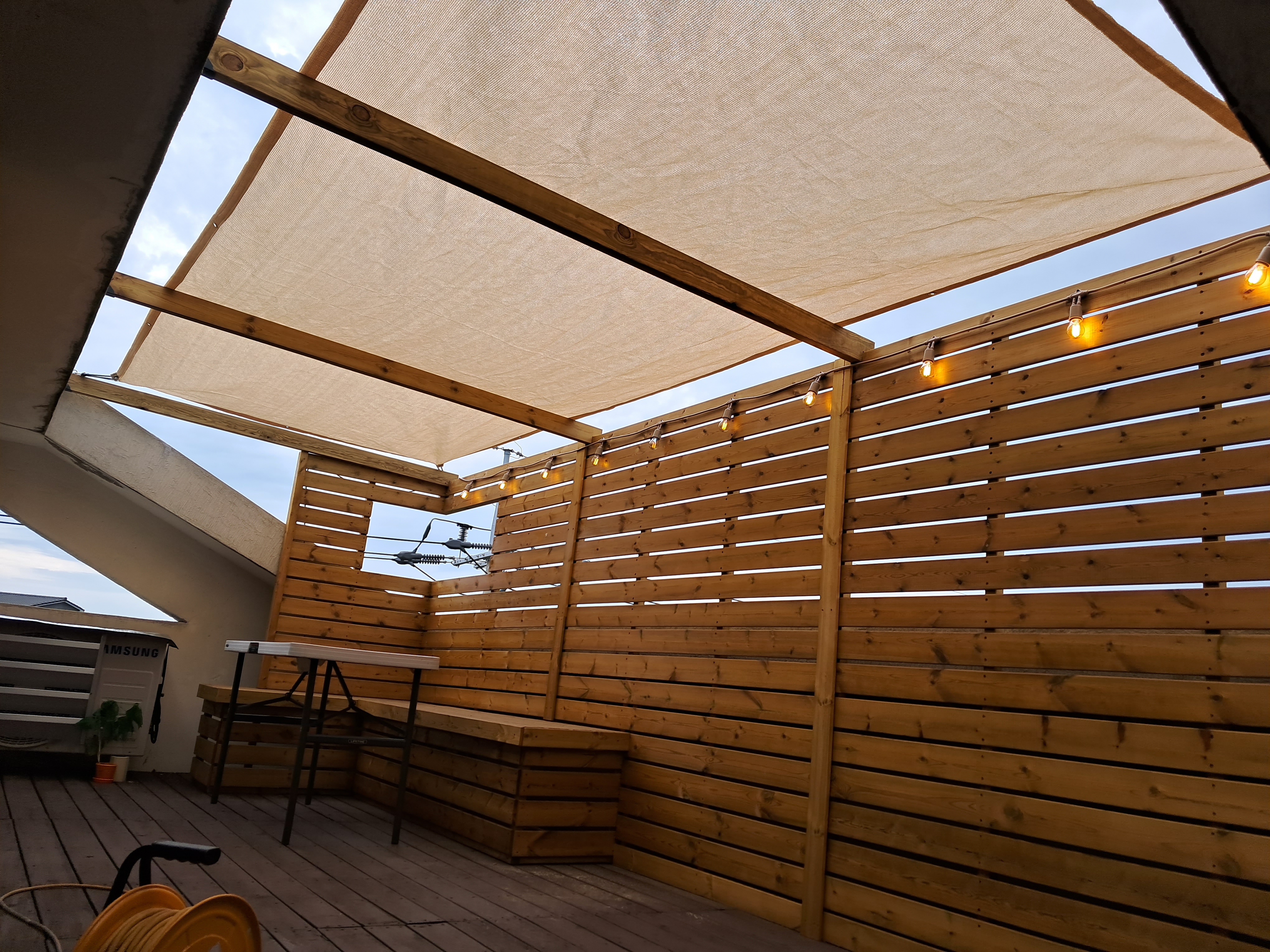 그늘애 국산 썬쉐이드 차광막 그늘막 타프 사각 4m x 6m, 블랙바닐라