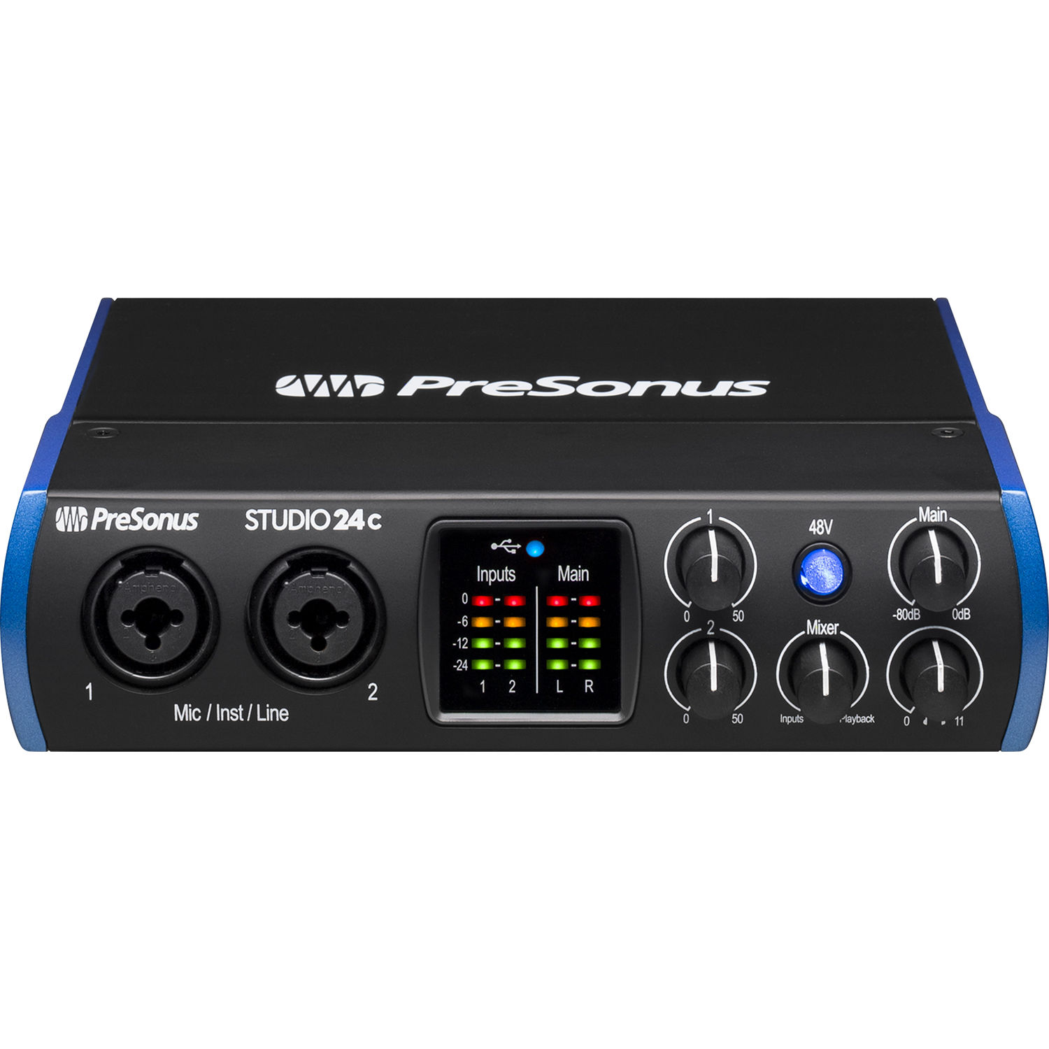 PRESONUS Studio 24c 프리소너스 USB 오디오 인터페이스 스원6 제공 - 상세 이미지 5