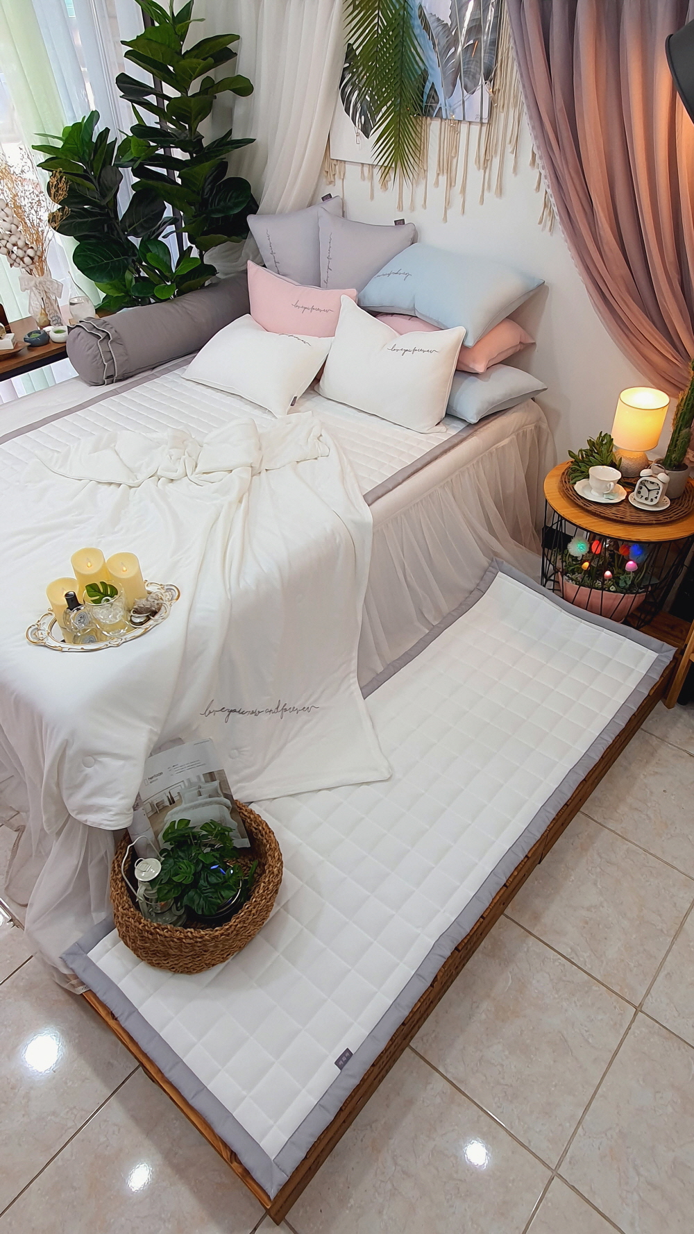 오월 여름 냉감쇼파패드 4인용 3인용 카우치쇼파커버 돌쇼파매트