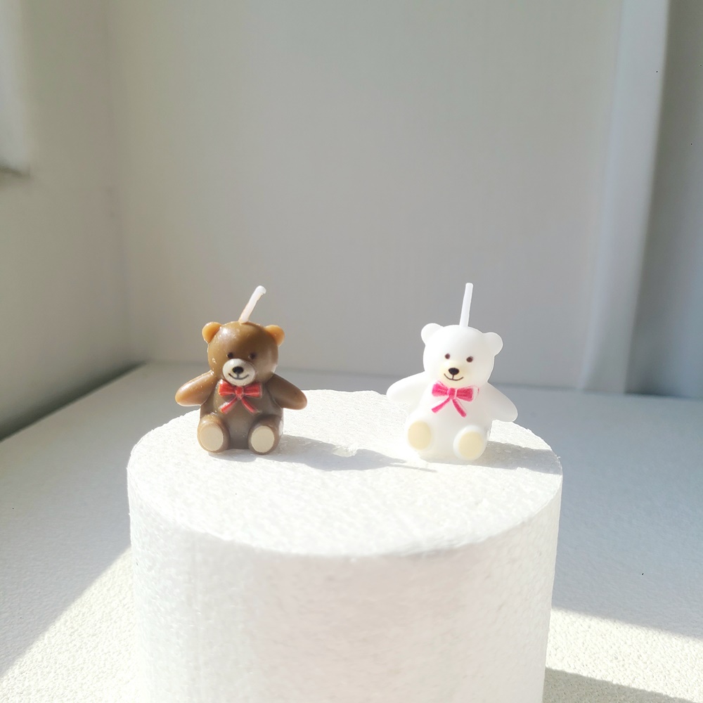 곰돌이초 귀여운 파티 케이크 생일초 실사용 후기 | 효과 있을까? - 대표 이미지