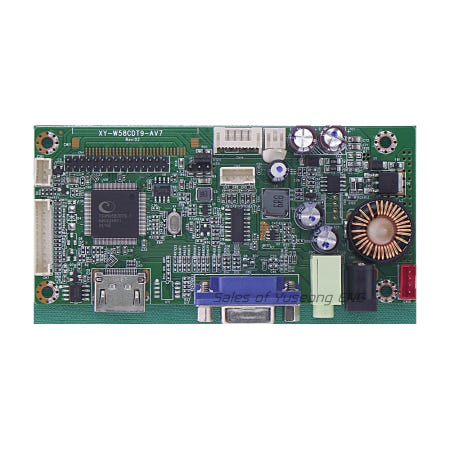 [중고]TAGER J277H SLIM HDR 27인치 모니터 메인 AD 수리 전자 메인 영상 보드 부품 반도체