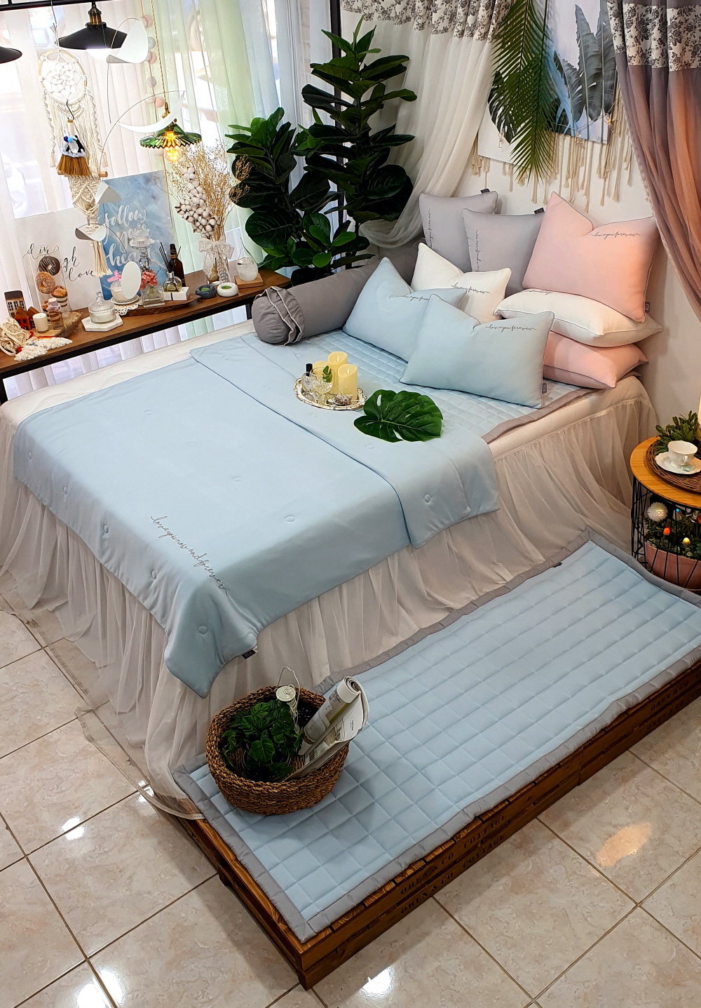 여름 냉감쇼파패드 4인용 3인용 돌쇼파매트