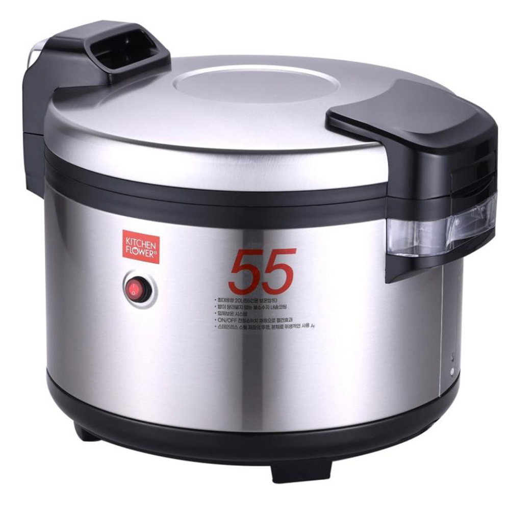 키친플라워 전기보온밥통 업소용 식당 대용량 55인분(취사X)