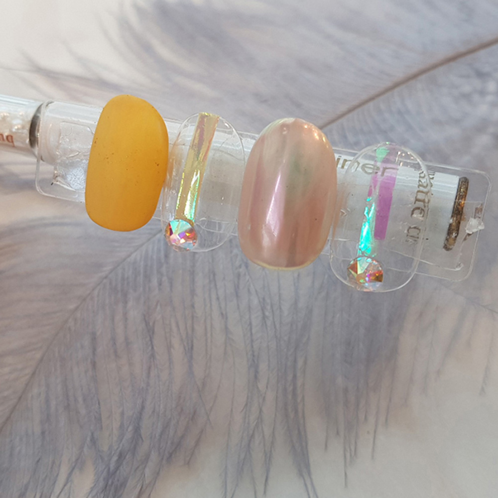 보니비 유리라인테이프 민트 3종 (1mm 2mm 3mm) 오로라네일 이미지 8