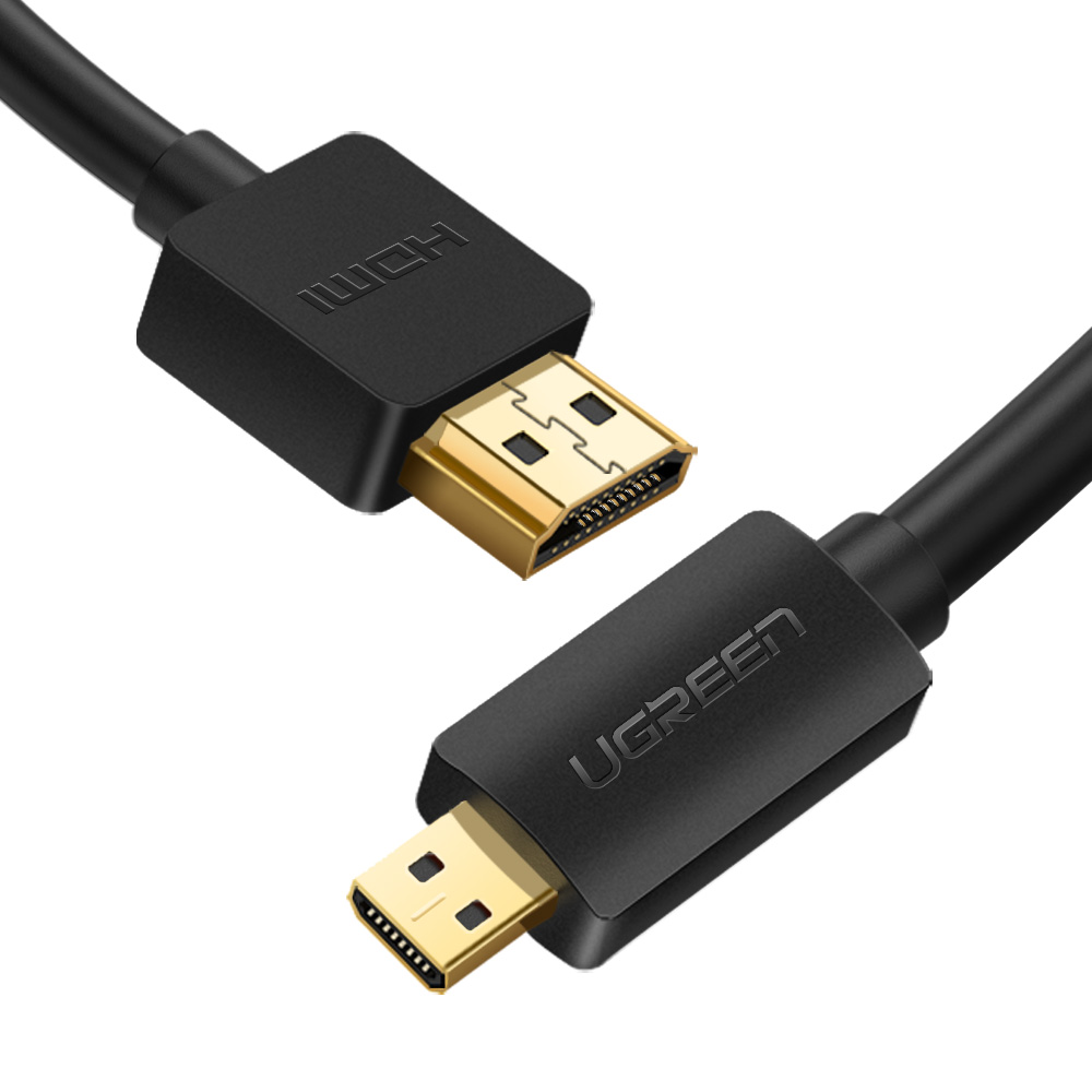 유그린 4K Micro HDMI to HDMI 2.0 케이블, HD127 - 메인 이미지