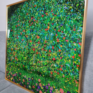 구스타프 클림트 사과나무 80x80cm 사과 액자 명화 그림 인테리어 거... 솔직 후기 | 실제 배치 사진 포함 - 상품 이미지 3