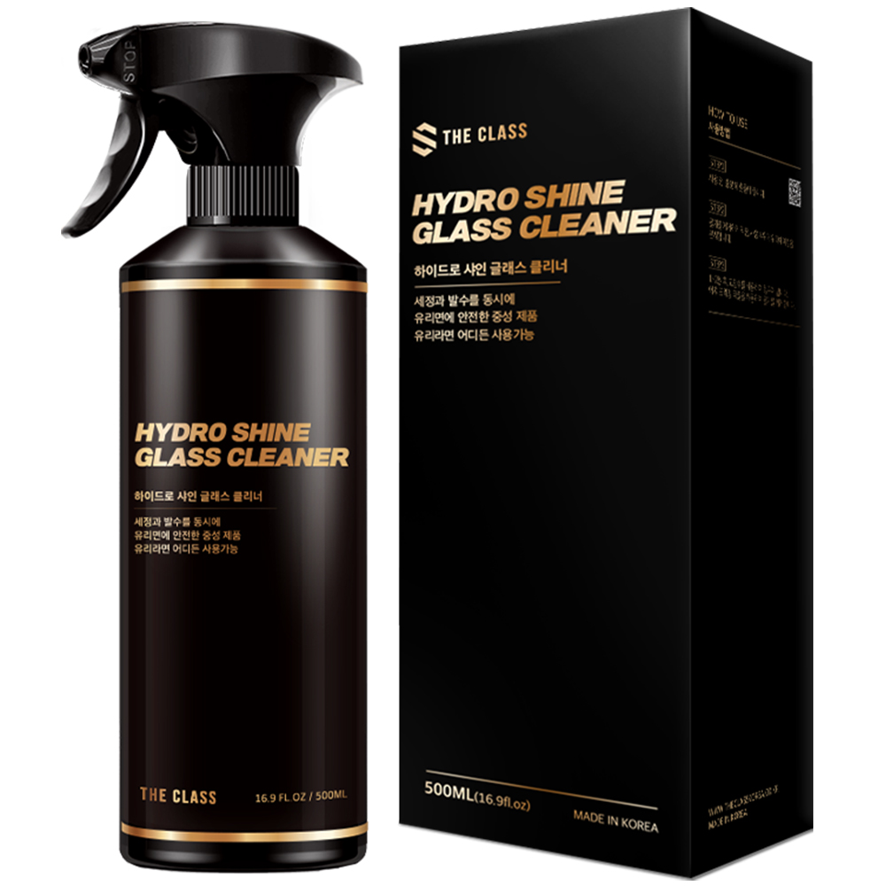 더클래스 하이드로 샤인 글래스클리너 유리 세정 코팅제 500ml