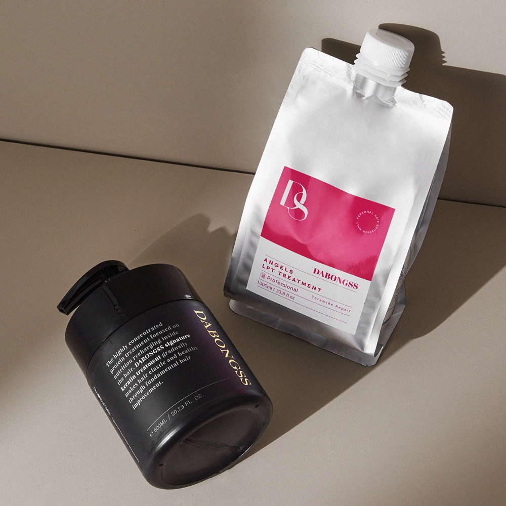 다봉쓰 미용실 트리트먼트 SET 극손상 헤어팩 머리영양제 (가는모발용, 데일리 2종)