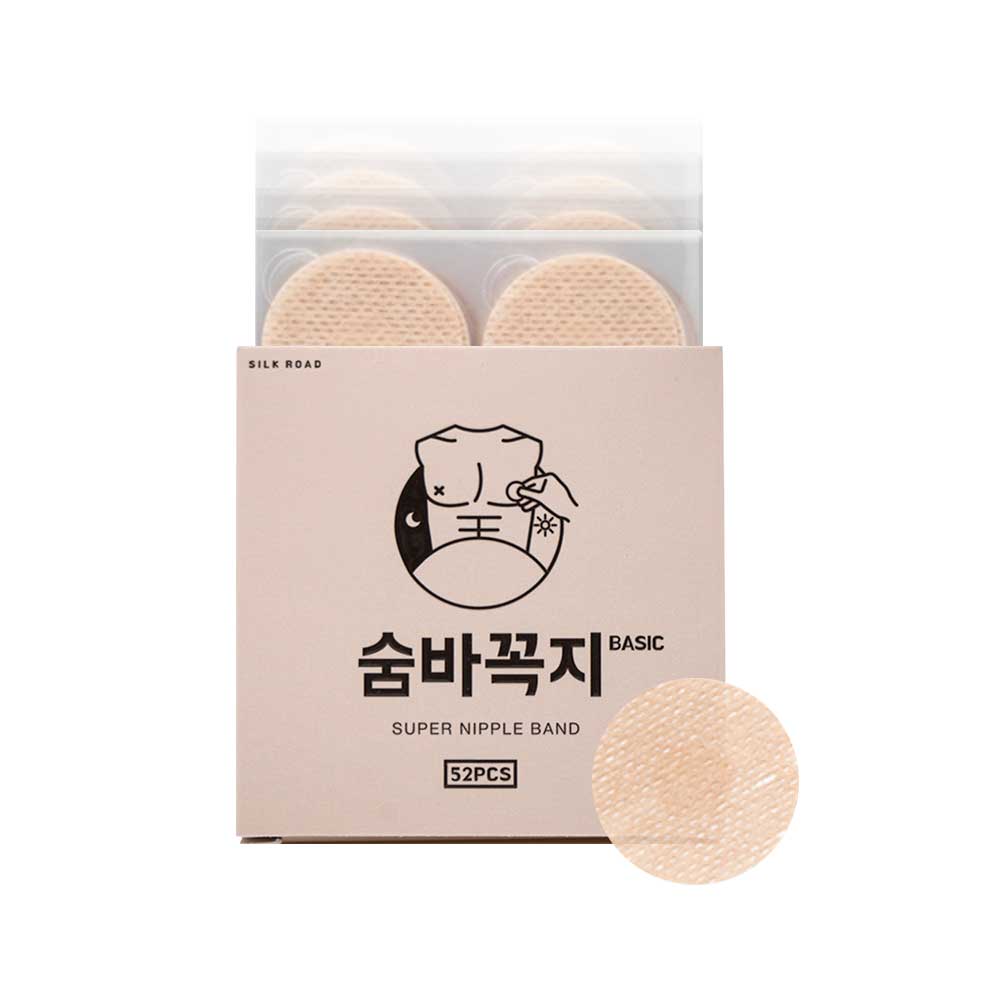 숨바꼭지 프리미엄 베이직 니플밴드 남자 여자 노출방지커버 매너밴드 젖꼭지가리개 유두패치 - 상세 이미지 2