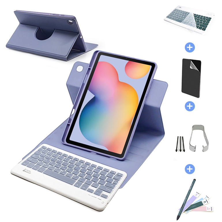 갤럭시탭 S6 라이트 Lite 10.4 콤비 360 회전 블루투스 키보드 케이스 p610 p615